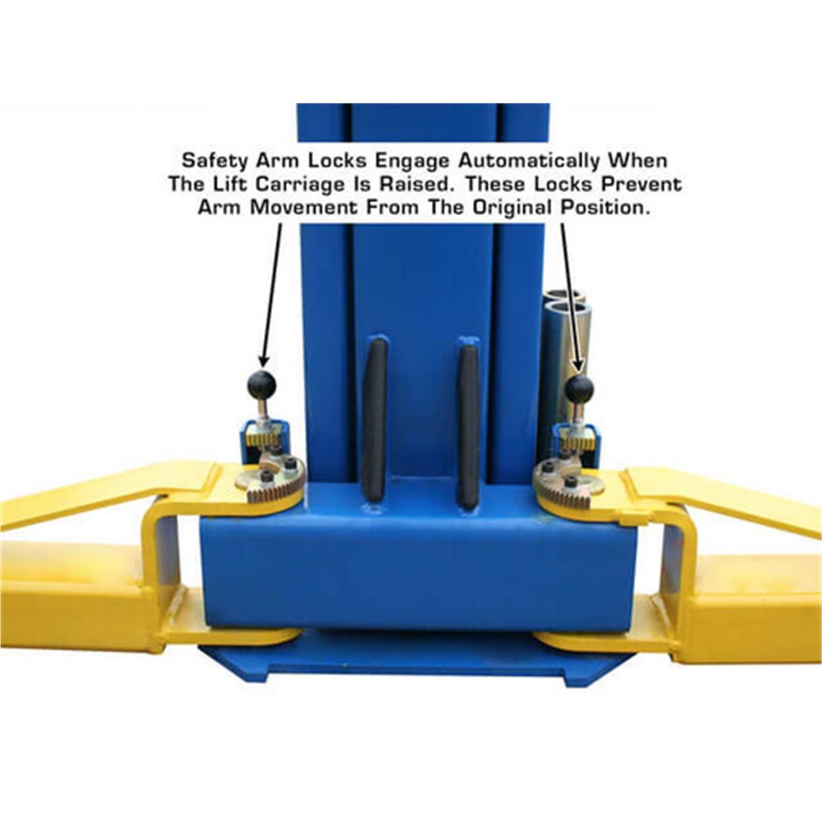 Atlas 9OHSC 9,000lb 2 Post Vehicle Lift