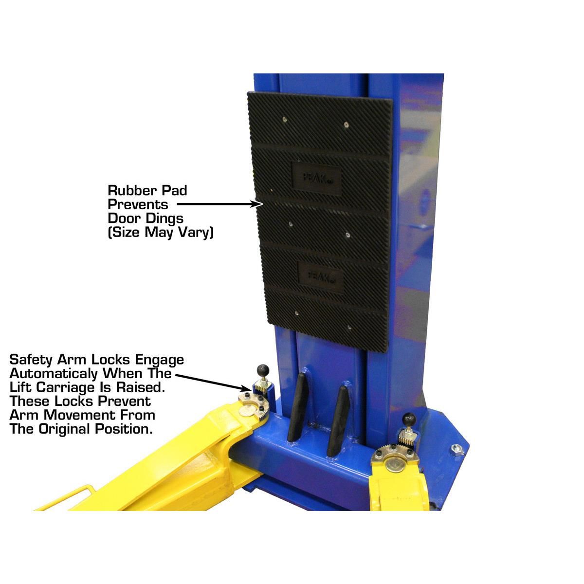 Atlas OHX10000X 10,000 lb Extra Tall 2 Post Vehicle Lift