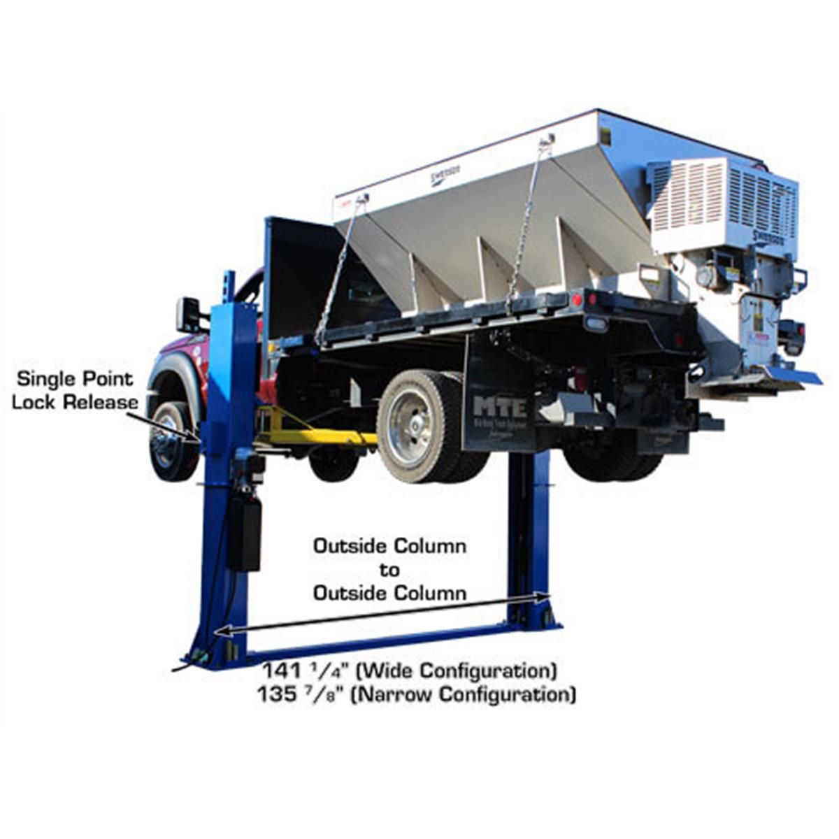 Atlas BP12000X 12,000lb 2 Post Vehicle Lift