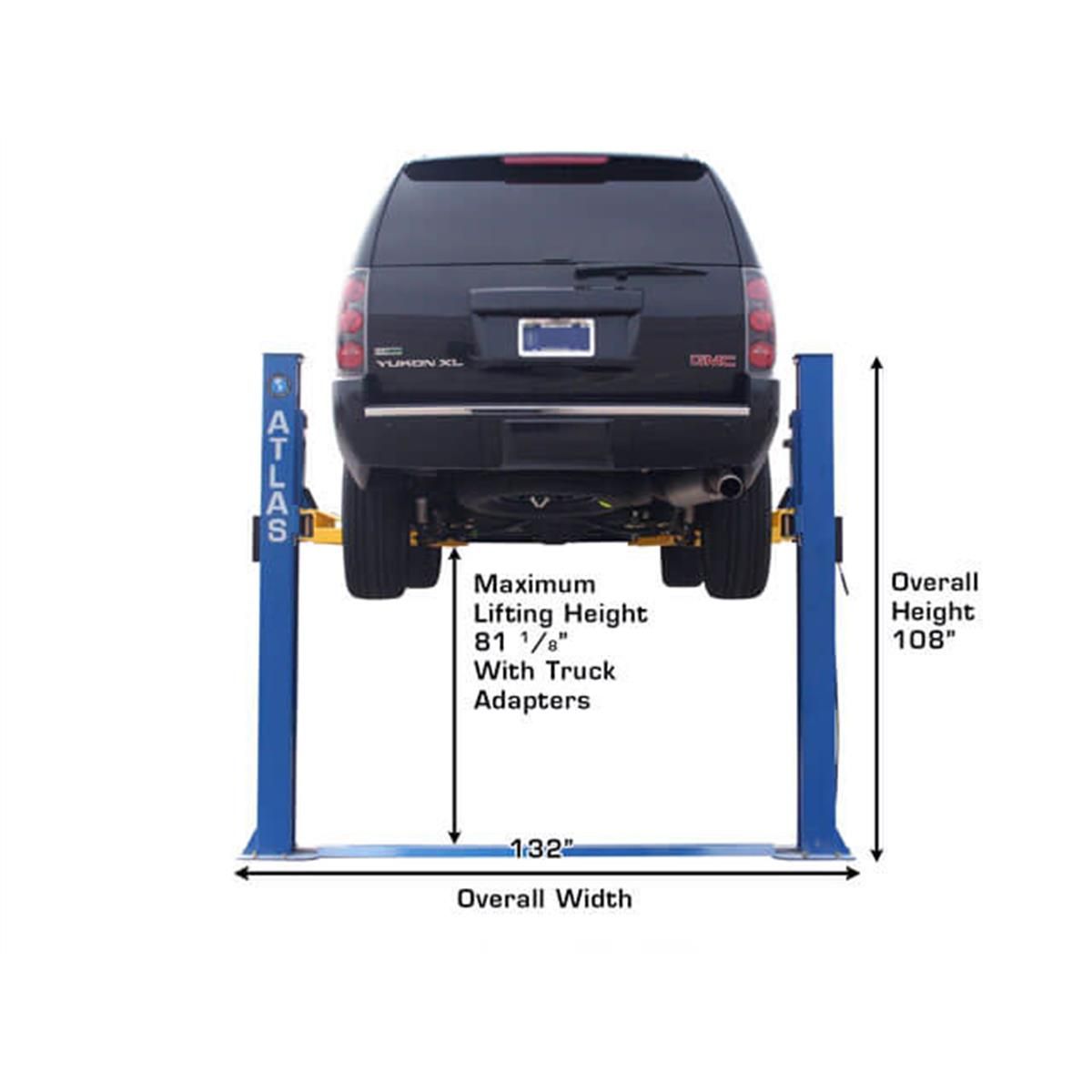 Atlas BP8000 8,000 2 Post Vehicle Lift