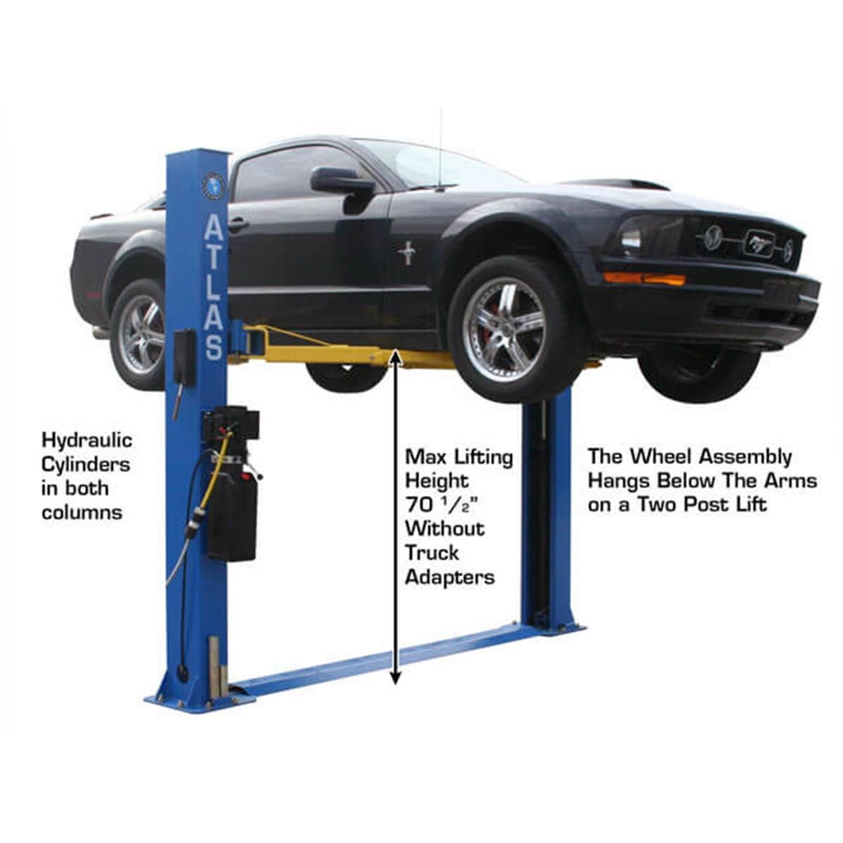 Atlas BP8000 8,000 2 Post Vehicle Lift