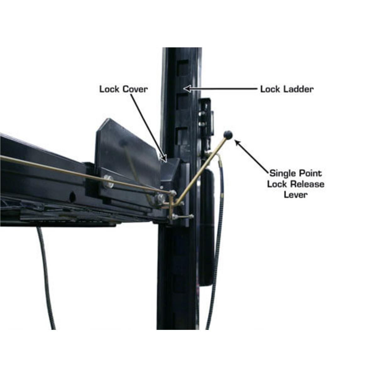 Atlas Pro8000EXT 8,000lb 4 Post Vehicle Lift - Extra Tall