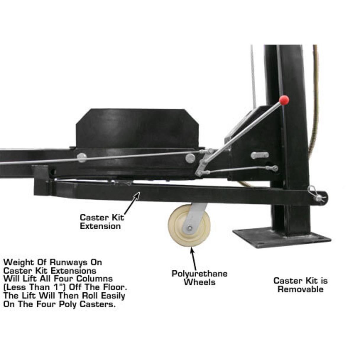 Atlas Pro8000EXT 8,000lb 4 Post Vehicle Lift - Extra Tall